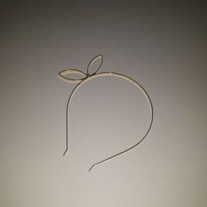 Golden Headband with Bow